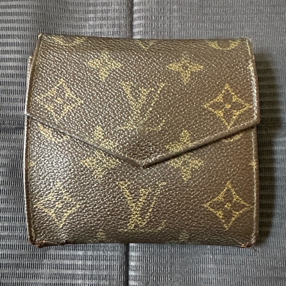 Lv Monogram Double Sided Compartment Men Waleyu - image 1